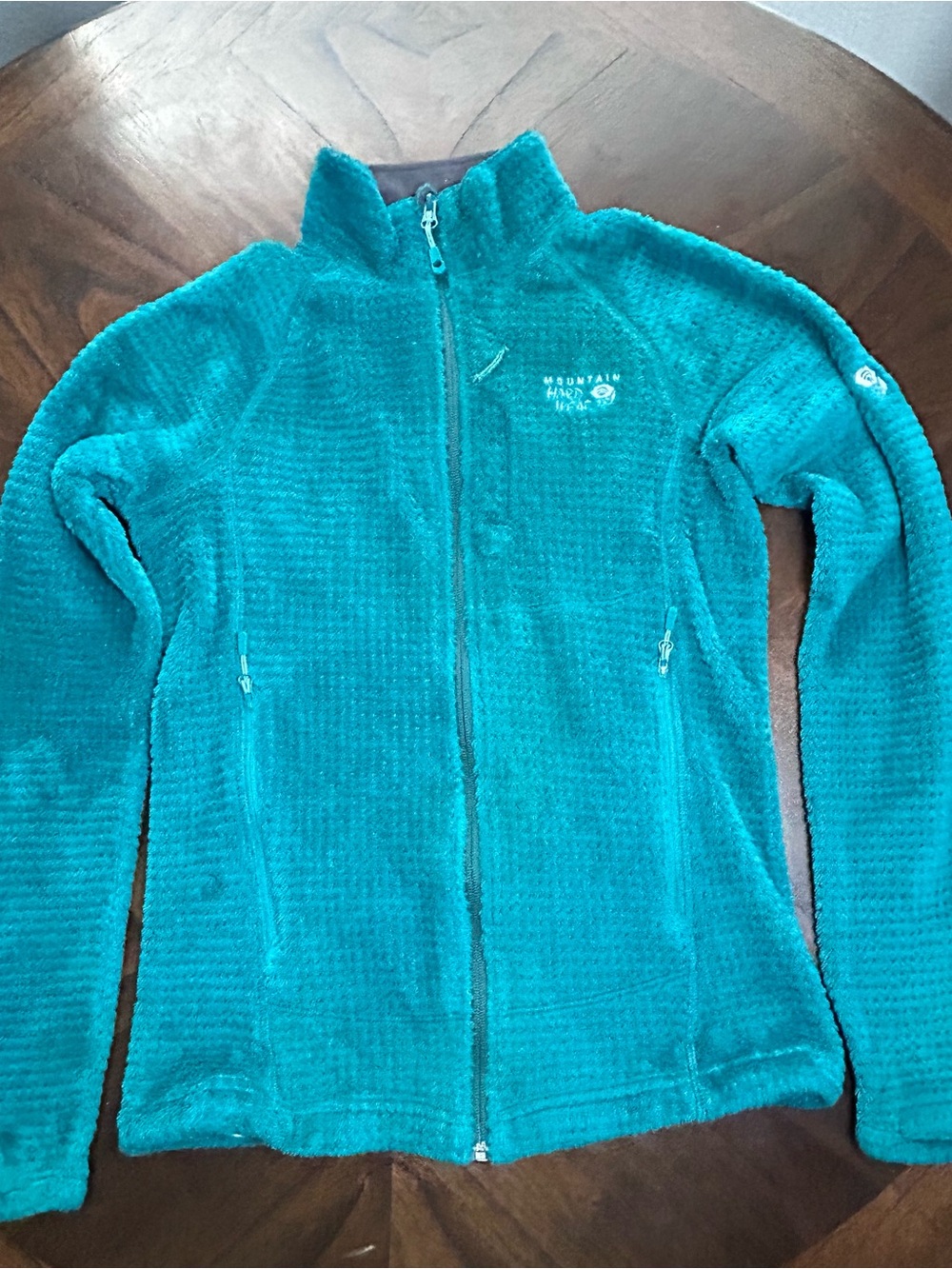 Mountain Hardwear Teal Fleece Jacket